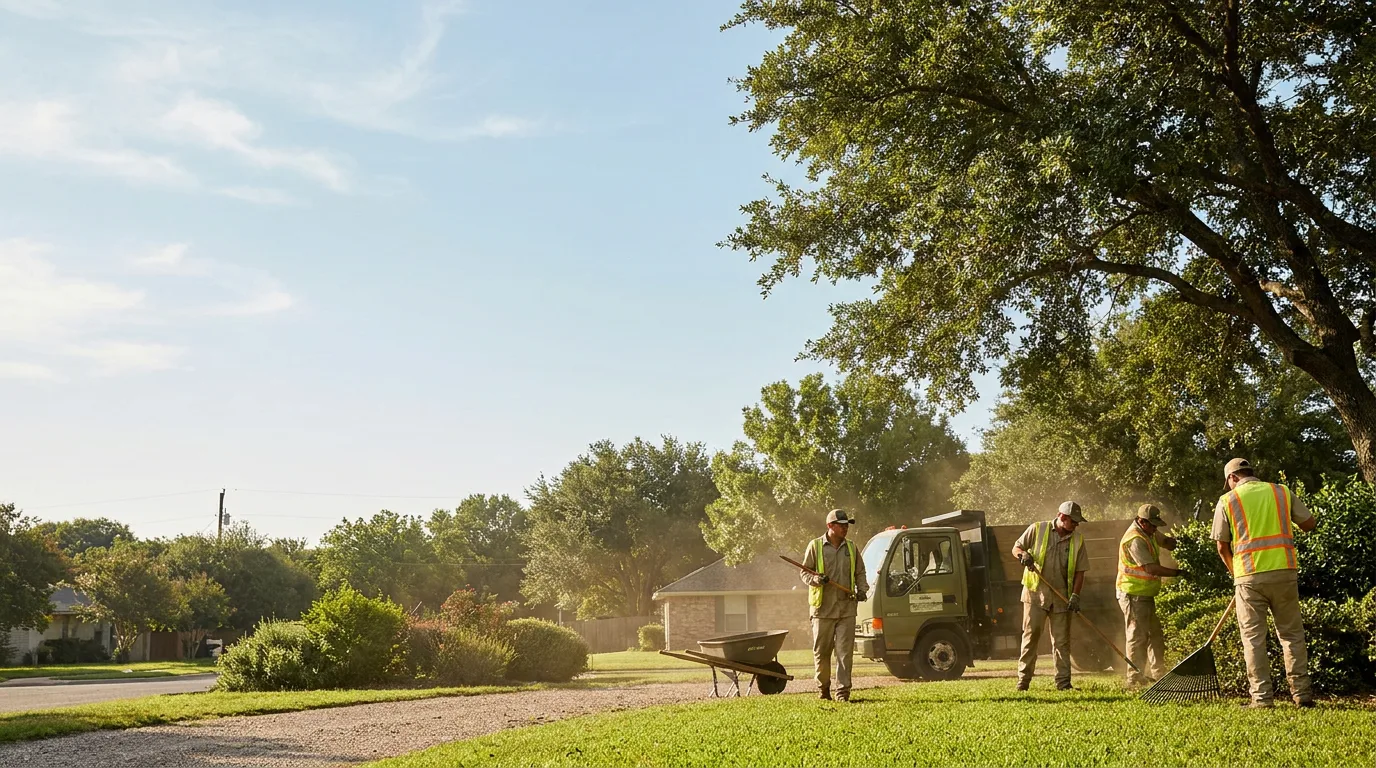 Landscaping in Groveton, TX near me